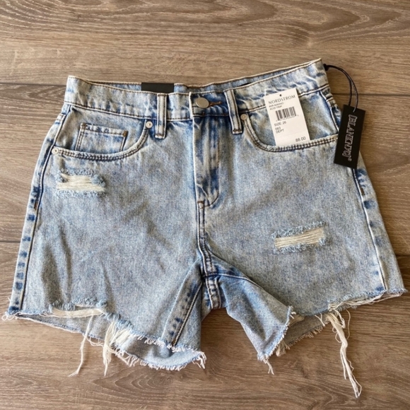 Blank NYC Acid Trip denim shorts - Picture 3 of 10